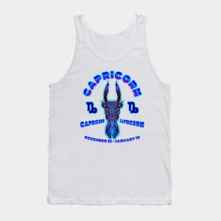 Capricorn 5a Amethyst Tank Top